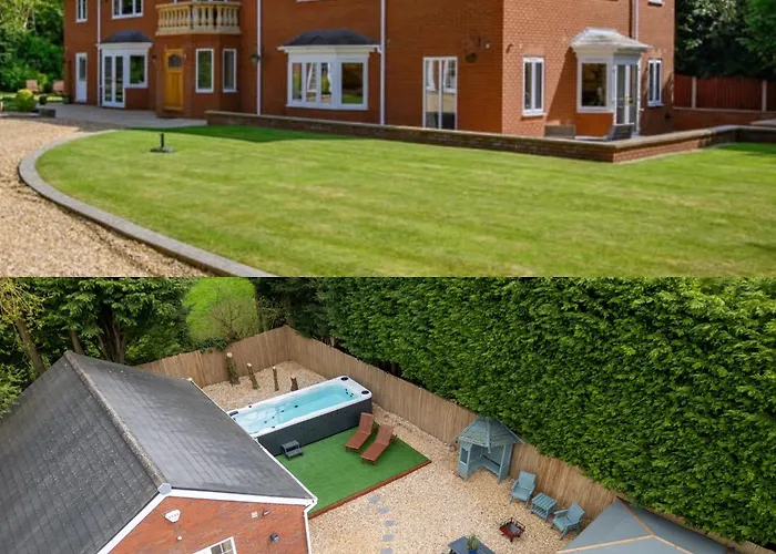 Stratford-Upon-Avon 4Br Family Mansion On 1 Acre With Pool, Gym & Bbq!